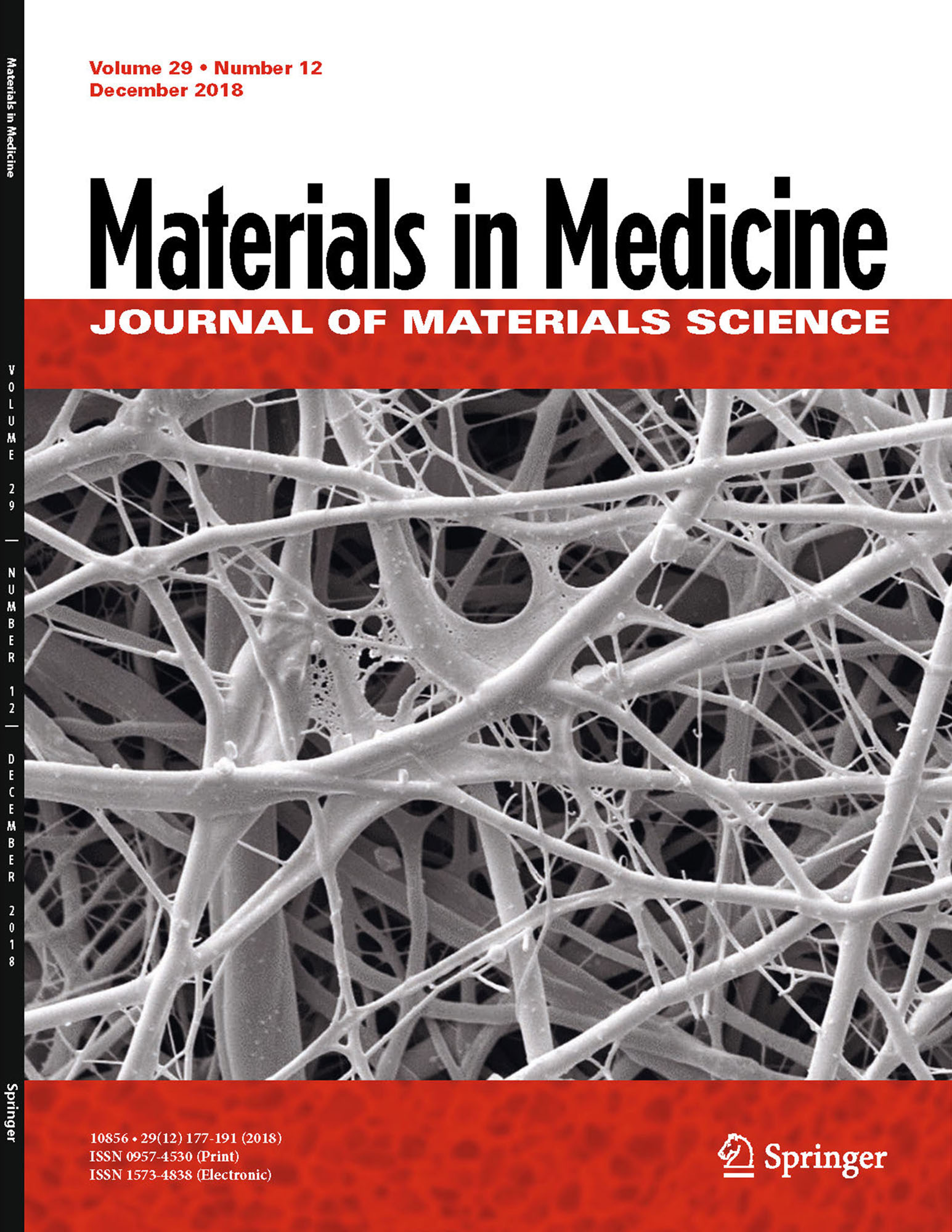 Materials in Medicine cover 2018, Janmey