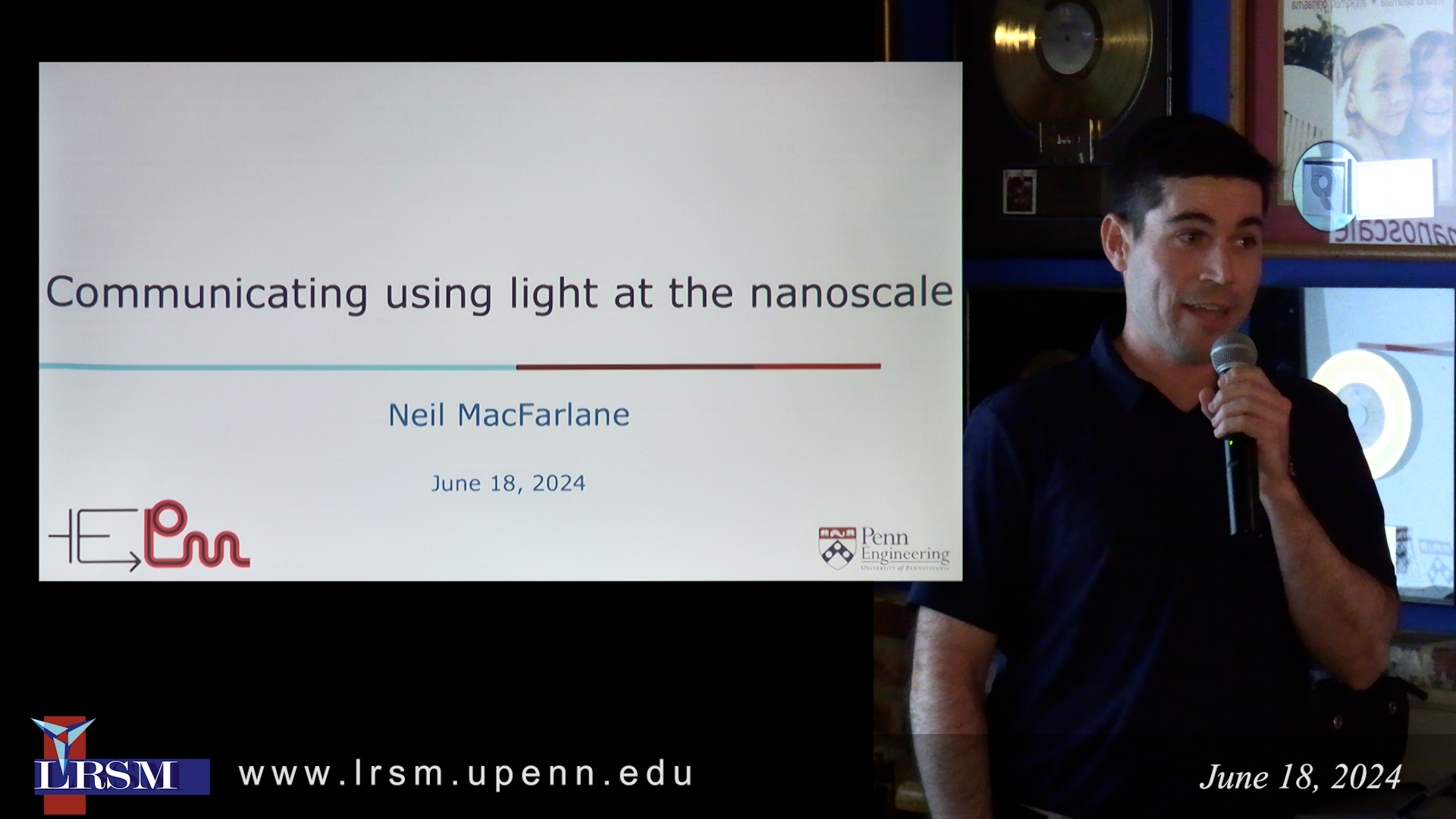 Neil MacFarlane Science Café Video thumbnail